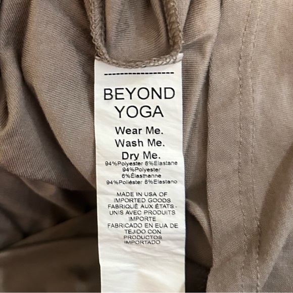 Beyond Yoga Taupe Midi Dress - Picture 5 of 5